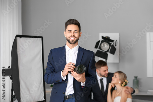 Portrait of male photograph...