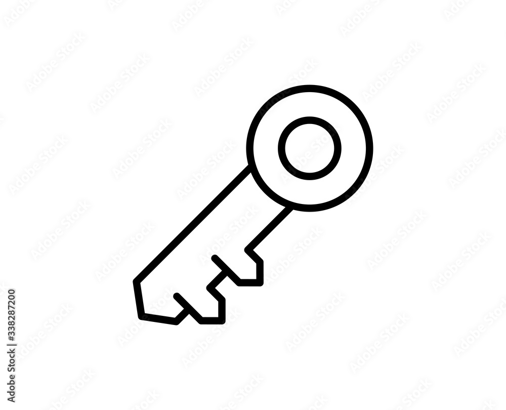 Key line icon Key line icon