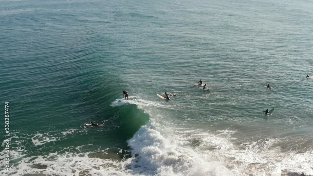 Aerial: Drone Sri Lanka Surfers Whiskey point waves Aerial: Drone Sri Lanka Surfers Whiskey point waves