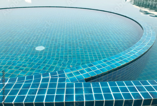 Close up Swimming Pool Detail