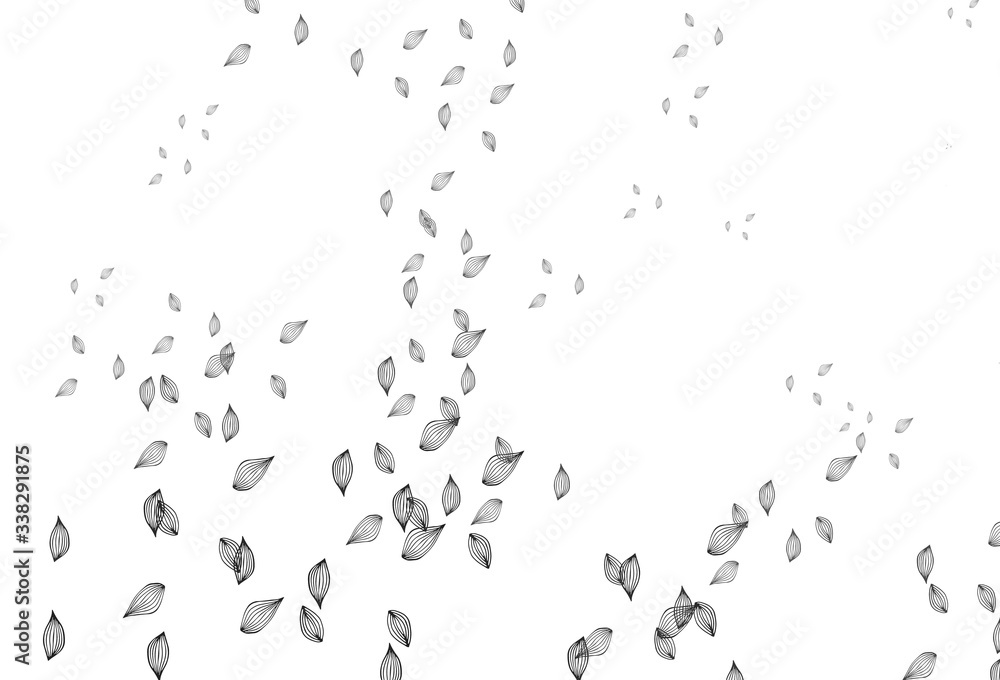 Light Silver, Gray vector doodle pattern. Light Silver, Gray vector doodle pattern.