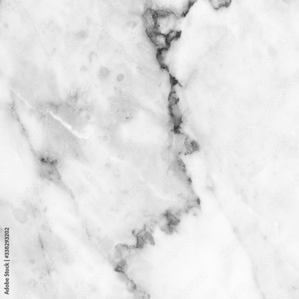 White marble texture background pattern with high resolution.