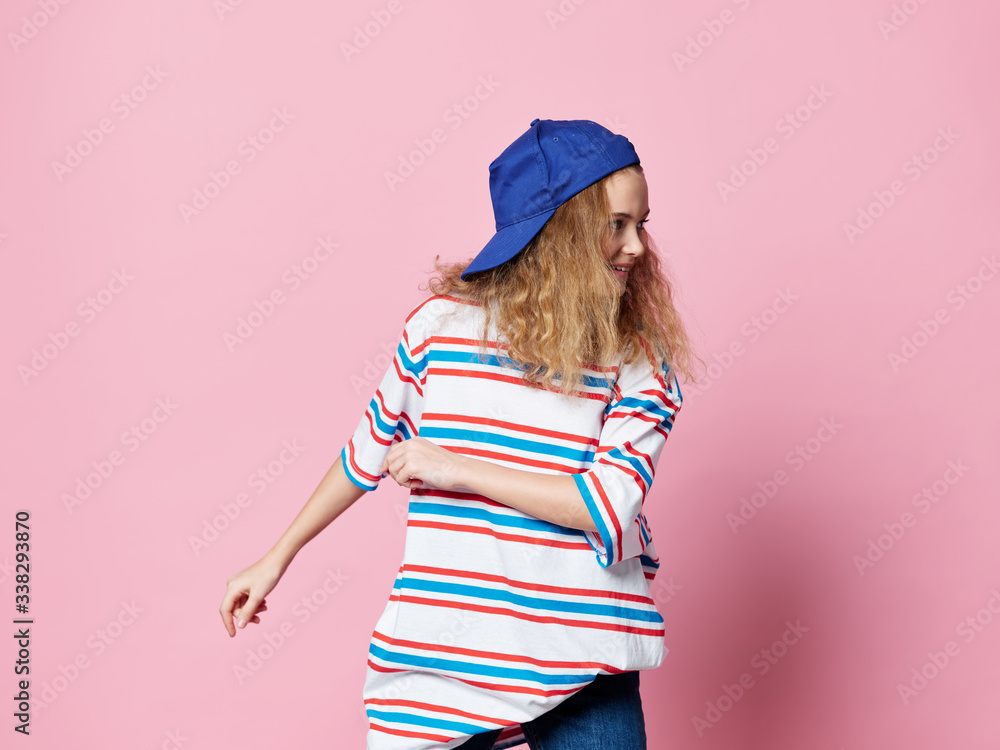 young girl in pink dress young girl in pink dress