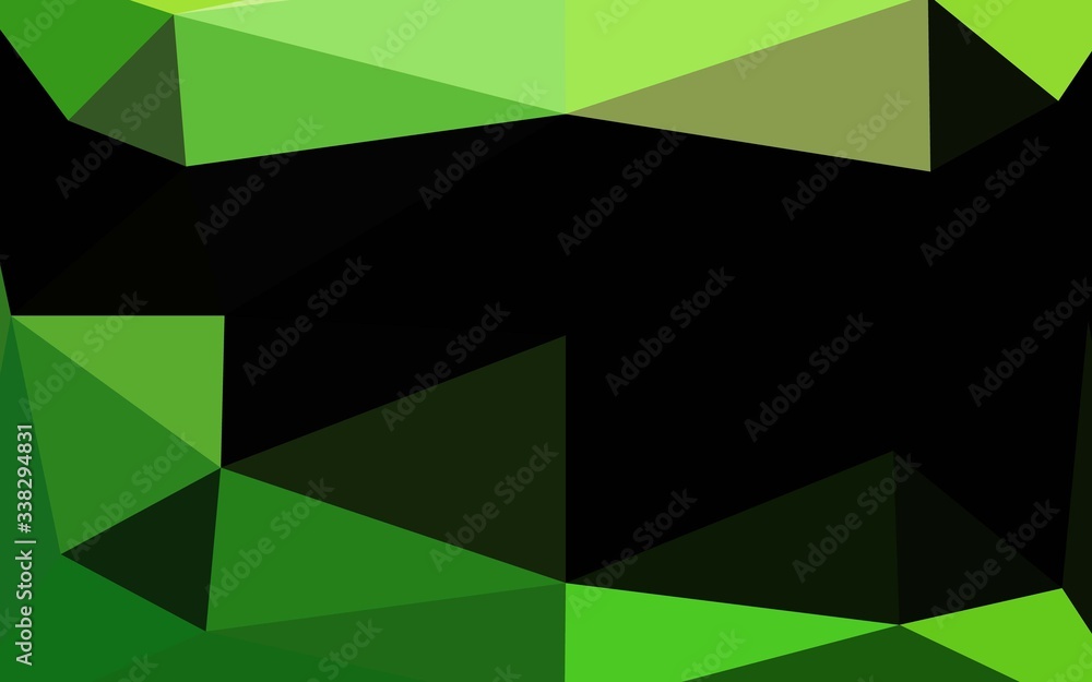 Light Green vector low poly texture. A vague abstract illustration with gradient. Brand new style for your business design. Light Green vector low poly texture. A vague abstract illustration with gradient. Brand new style for your business design.