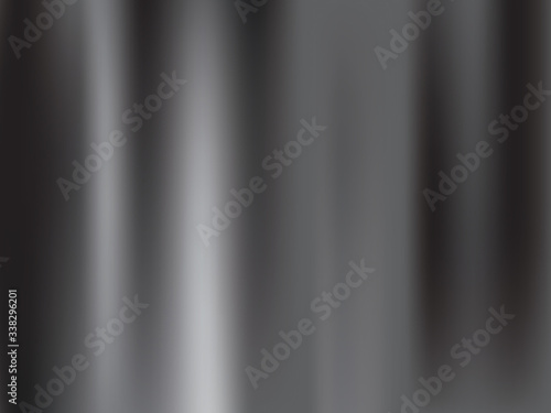 Abstract grey gredient metal color theme satin texture background. Lighting effects of flash. Blurred vector background with light glare,