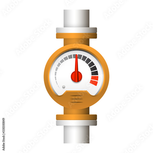 gauge meter pipe
