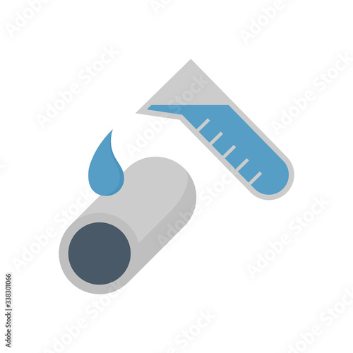 pipe test icon