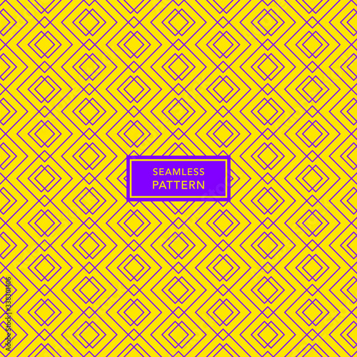Cover template design with yellow and violet background