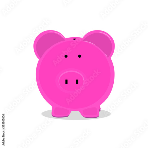 piggy bank money vector
