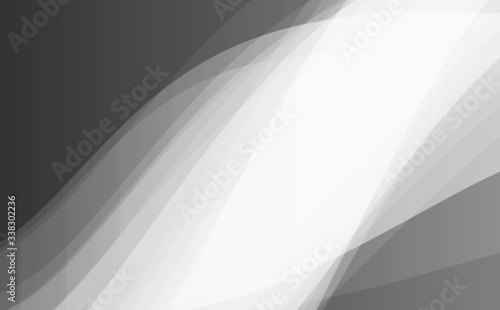 Abstract dynamic grey background vector design