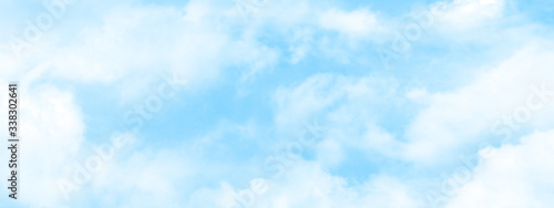 Abstract wide sky backdrop