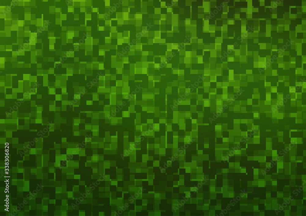 Light Green vector template with crystals, rectangles. Light Green vector template with crystals, rectangles.