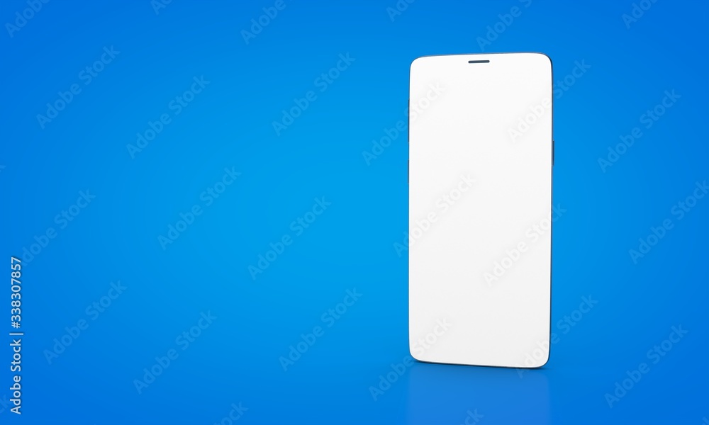 smartphone digital isolated 3d background blue smartphone digital isolated 3d background blue