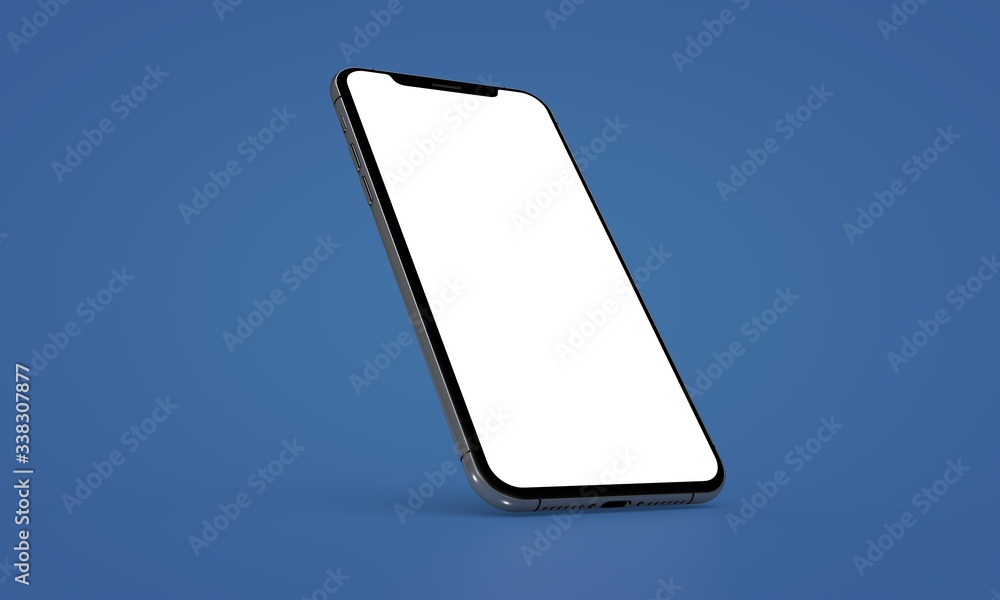 smartphone digital isolated 3d background blue smartphone digital isolated 3d background blue