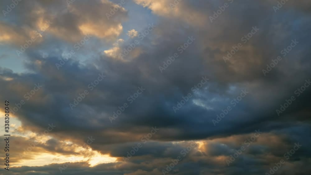Sunrise clouds time lapse motion nature composition. Sunrise clouds time lapse motion nature composition.