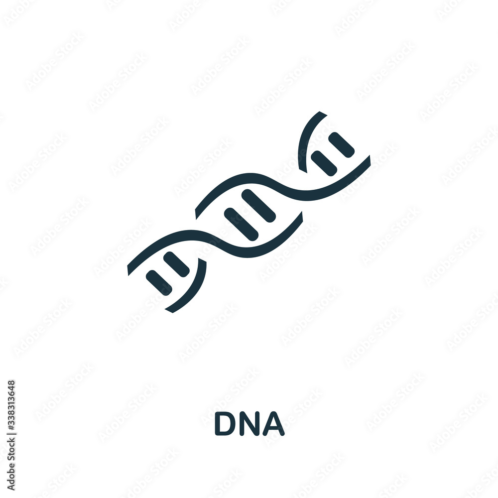 Dna icon set. Four elements in diferent styles from medicine icons collection. Creative dna icons filled, outline, colored and flat symbols Dna icon set. Four elements in diferent styles from medicine icons collection. Creative dna icons filled, outline, colored and flat symbols