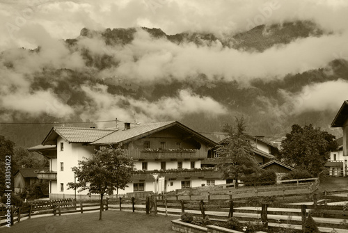 View of Mayrhofen. Austria