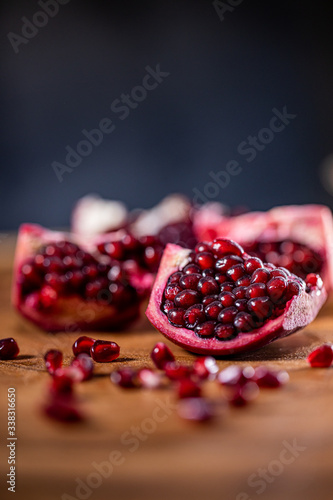 Pomegranate & seeds
