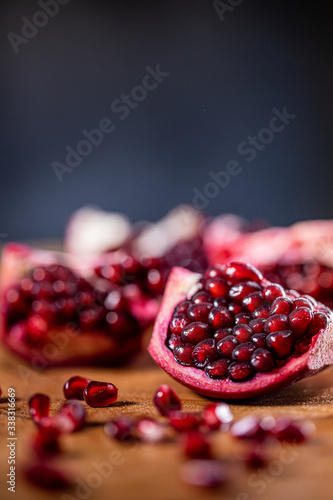 Pomegranate & seeds