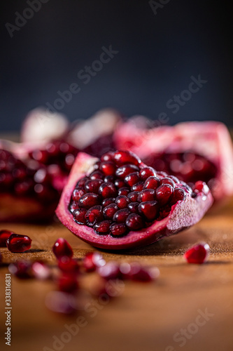 Pomegranate & seeds