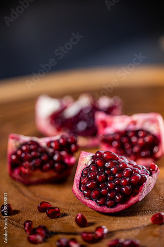 Pomegranate & seeds