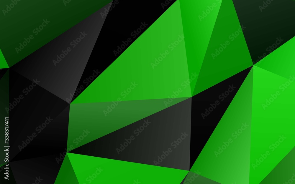Light Green vector abstract polygonal texture. An elegant bright illustration with gradient. Brand new design for your business. Light Green vector abstract polygonal texture. An elegant bright illustration with gradient. Brand new design for your business.