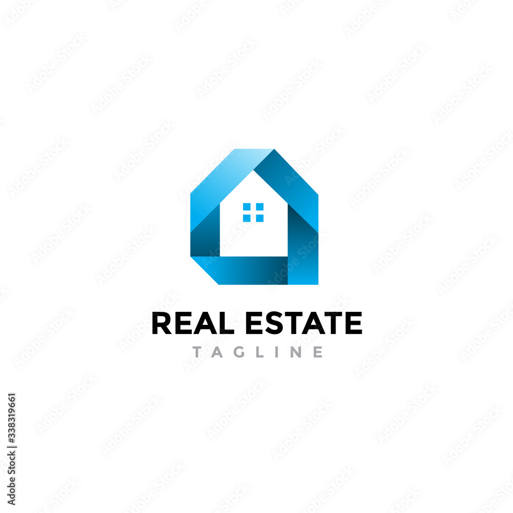 real estate, house, home logo. modern icon, template design