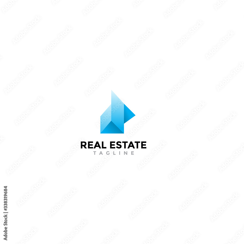 real estate, house, home logo. modern icon, template design real estate, house, home logo. modern icon, template design