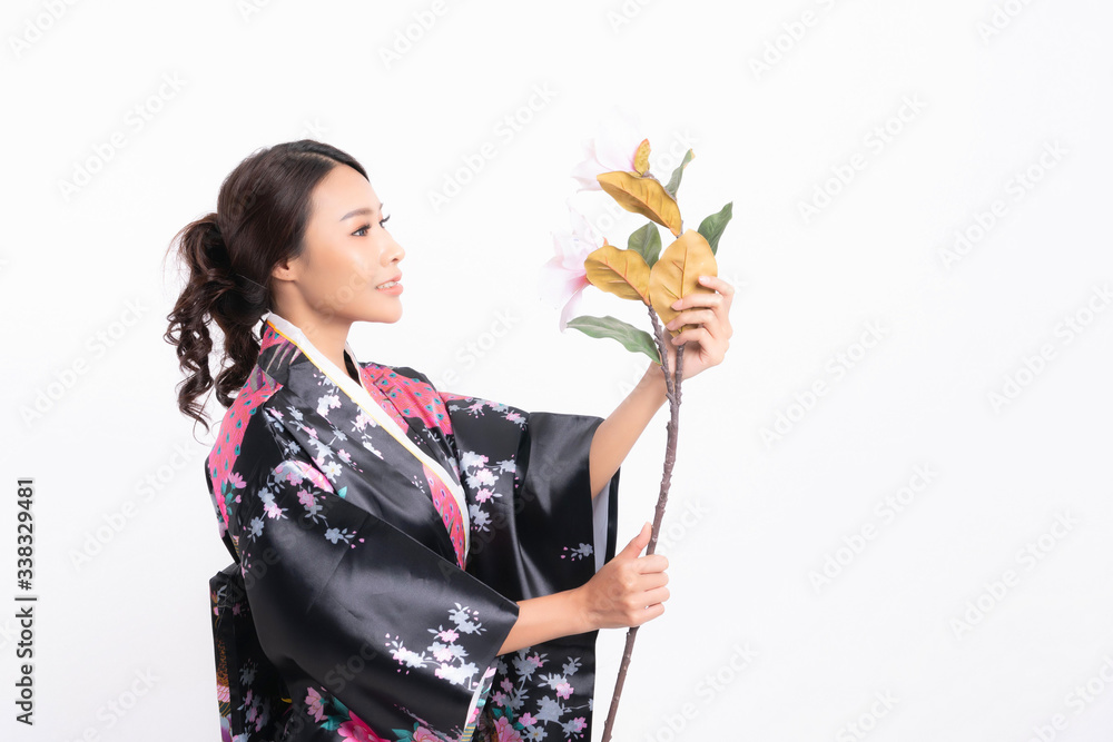 Japanese women wear kimonos.