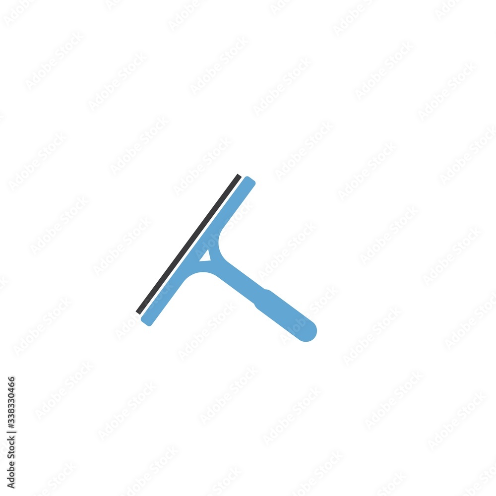 window sweeper logo vector illustration design window sweeper logo vector illustration design