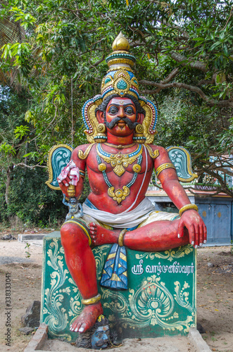 Foto Local deity workshiped as hindu gods & goddess