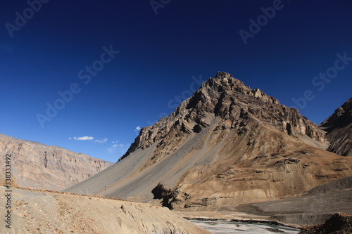 mountain landscape in the Himalayas (ID: 338333492)