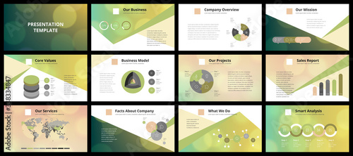 Business presentation templates