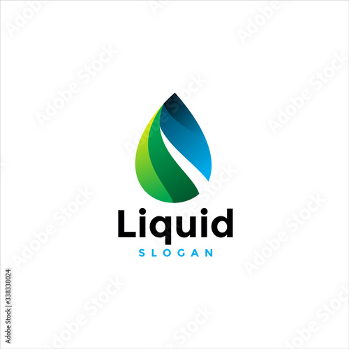 water drop, liquid, logo. modern icon, template design