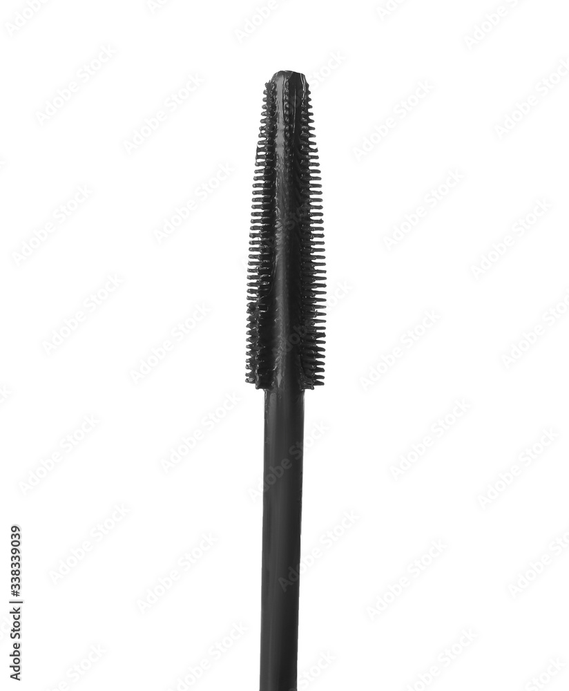 Black mascara on white background Black mascara on white background