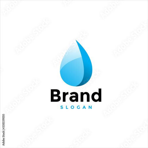 water drop, liquid, logo. modern icon, template design