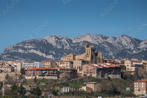 View over Laguardia, Alava/Rioja area, Spain