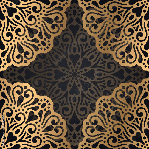 luxury ornamental mandala design background