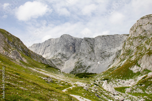 View of Hochswab Mountains, Alps, Austria.