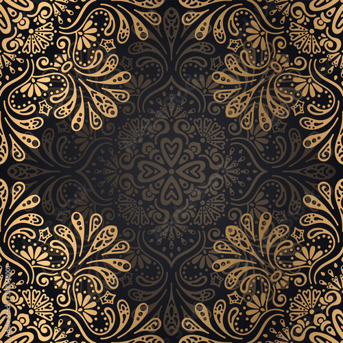 luxury ornamental mandala design background