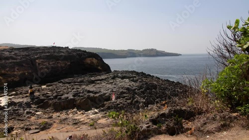 Wallpaper Mural Angel Billabong Beach in Nusa Penida, Indonesia on a sunny day Torontodigital.ca