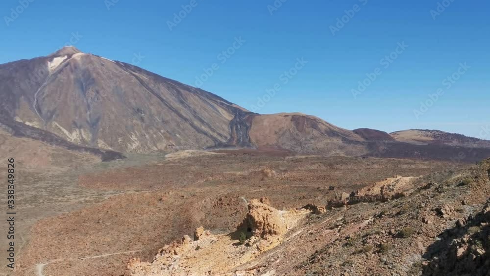 Espagne, Tenerife, parc national du Teide, randonnée sur la montagne Guajara Espagne, Tenerife, parc national du Teide, randonnée sur la montagne Guajara