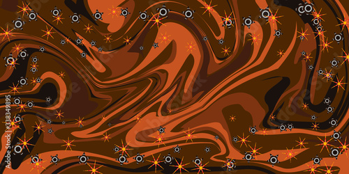 Imitation of marble texture. Abstract background with asterisks.