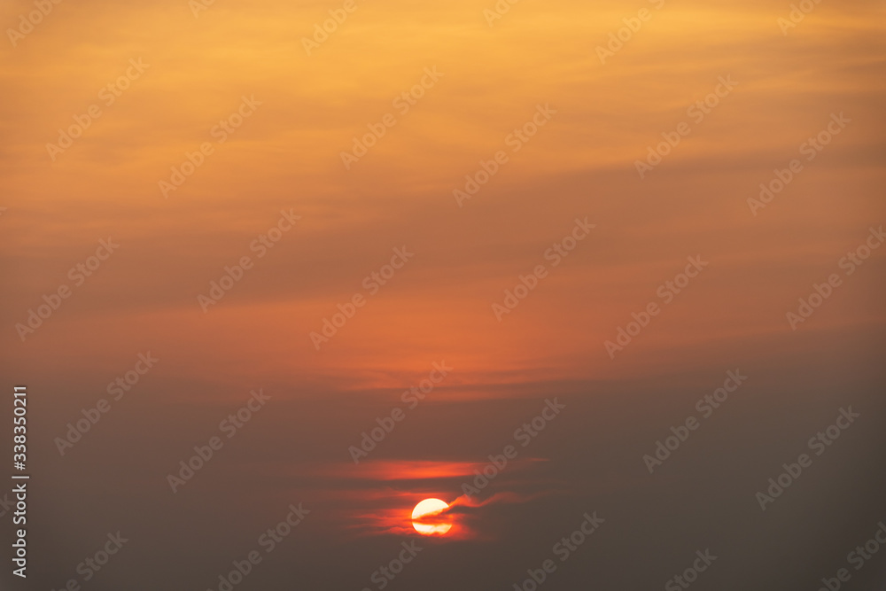 Scenic View Of landscape Against Sky During Sunset Scenic View Of landscape Against Sky During Sunset