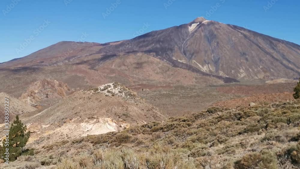 Espagne, Tenerife, parc national du Teide, randonnée sur la montagne Guajara Espagne, Tenerife, parc national du Teide, randonnée sur la montagne Guajara