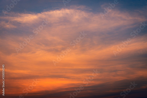 Fototapeta Naklejka Na Ścianę i Meble -  Low Angle View Of Dramatic Sky During Sunset