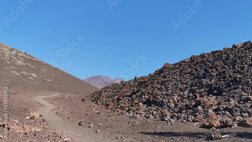 Espagne, Tenerife, parc national du Teide,  randonnée du volcan Samara