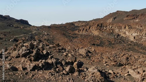 Espagne, Tenerife, parc national du Teide,  randonnée du volcan Samara