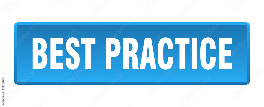 best practice button. best practice square blue push button best practice button. best practice square blue push button