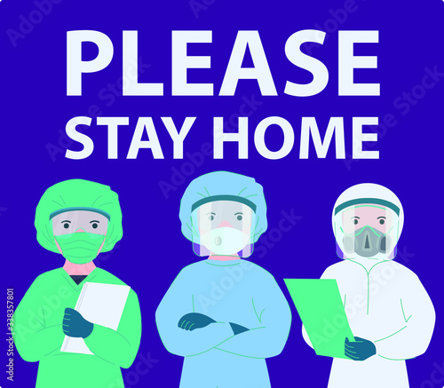 Doctors who save our lives fightins with coronavirus infection CoVID-19 SARS-2 pandemic surgical overalls PPE infographic